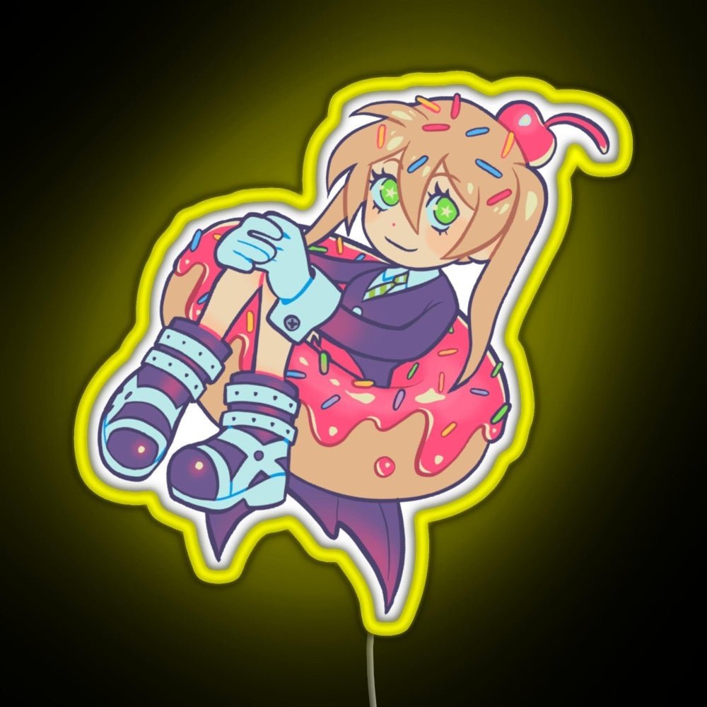 Maka Donut Rgb Led Neon Sign Pop Wall Art - Shineneon