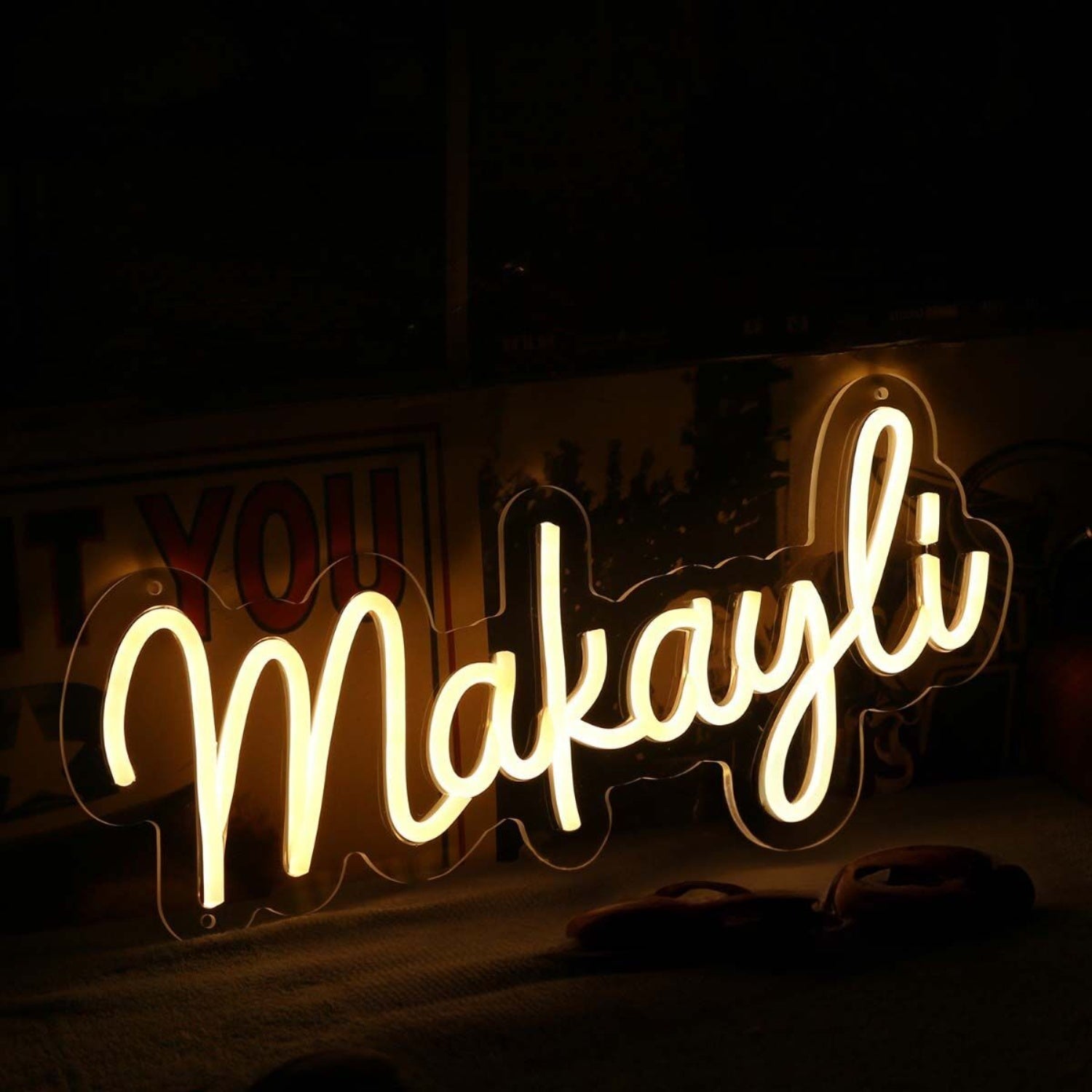 Makayli Yellow Led Neon Sign - Shineneon