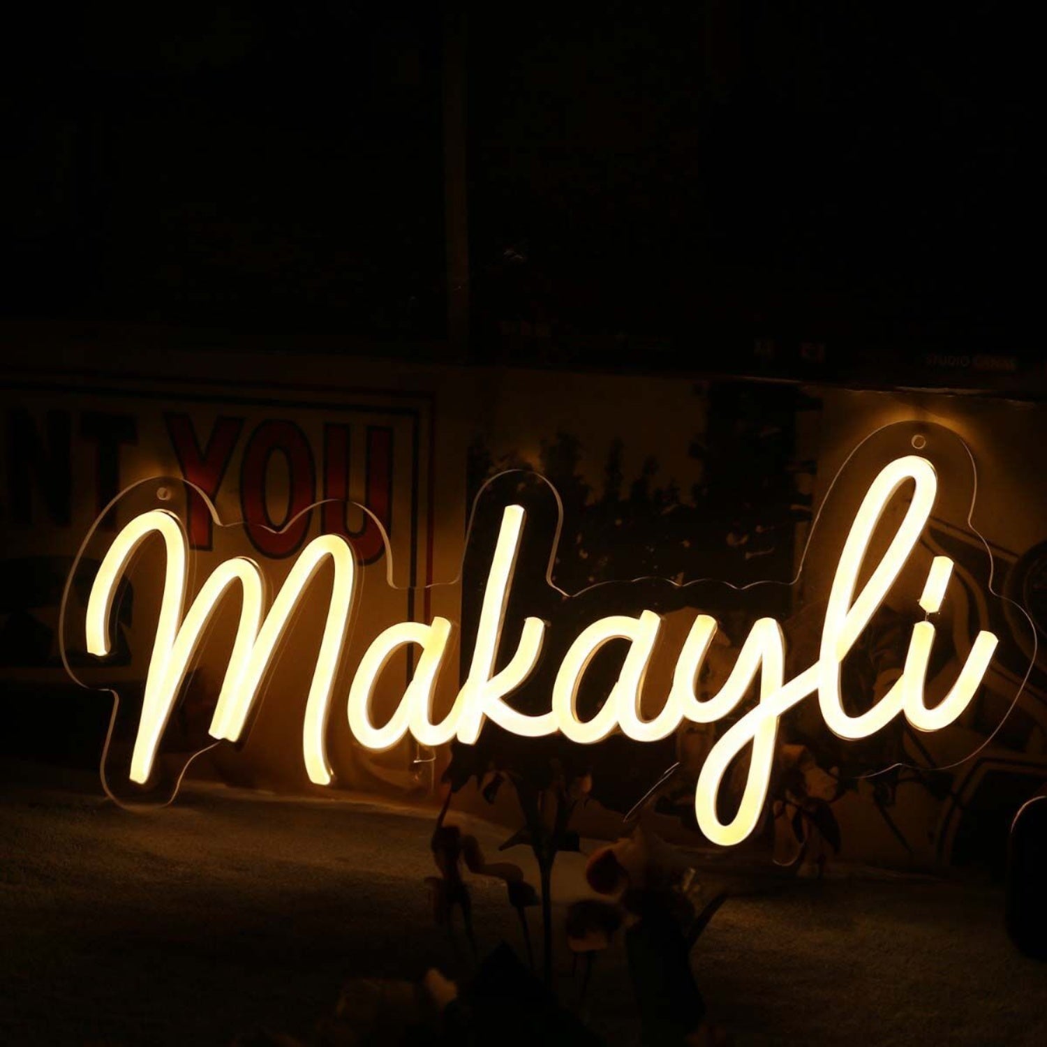 Makayli Yellow Led Neon Sign - Shineneon