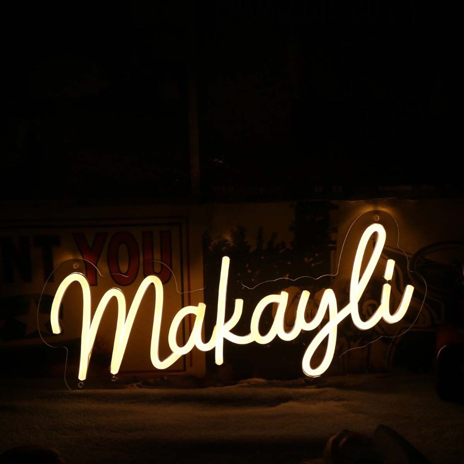 Makayli Yellow Led Neon Sign - Shineneon