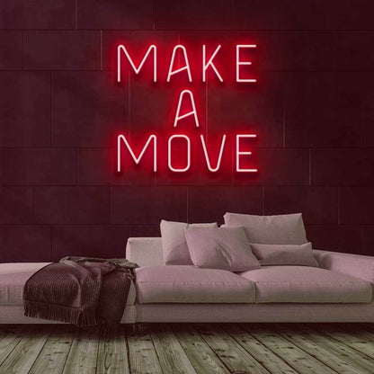Make A Move Led Neon Sign | Shineneon