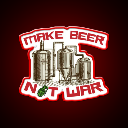 Make Beer Not War Beer Bar Decor Led Neon Sign Rgb Color - LED neon sign view 10