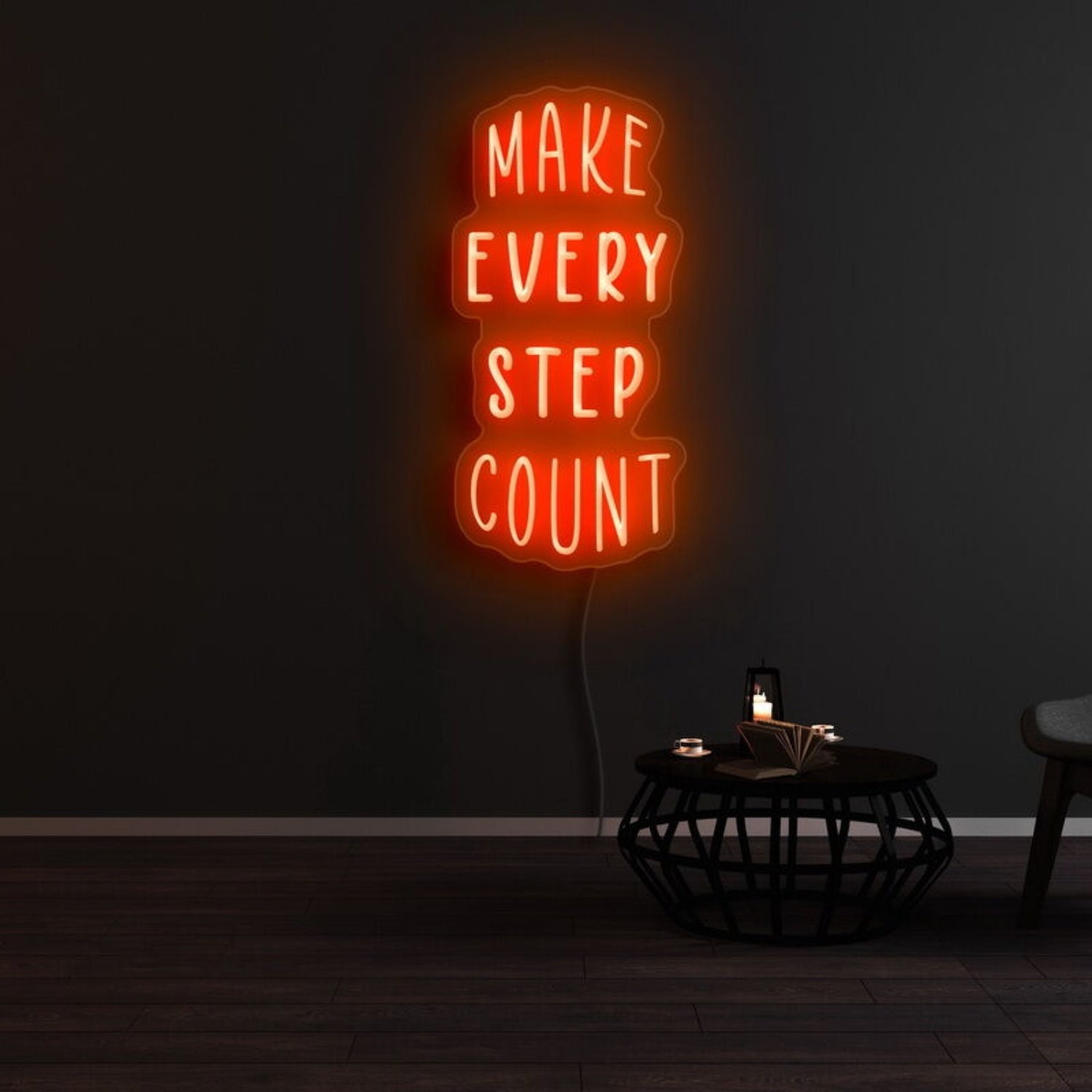 Make Every Step Count Led Neon Sign | Shineneon