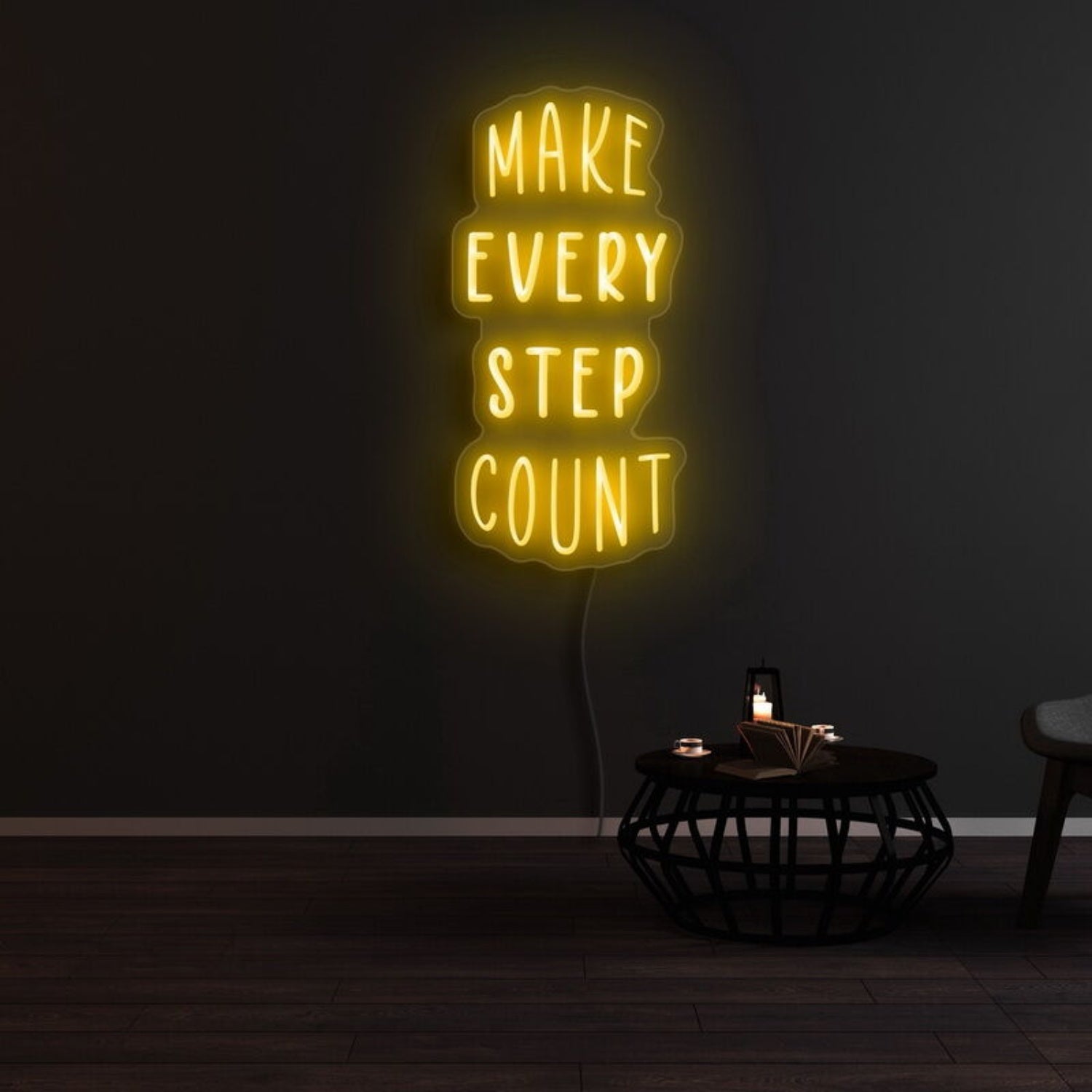 Make Every Step Count Led Neon Sign | Shineneon