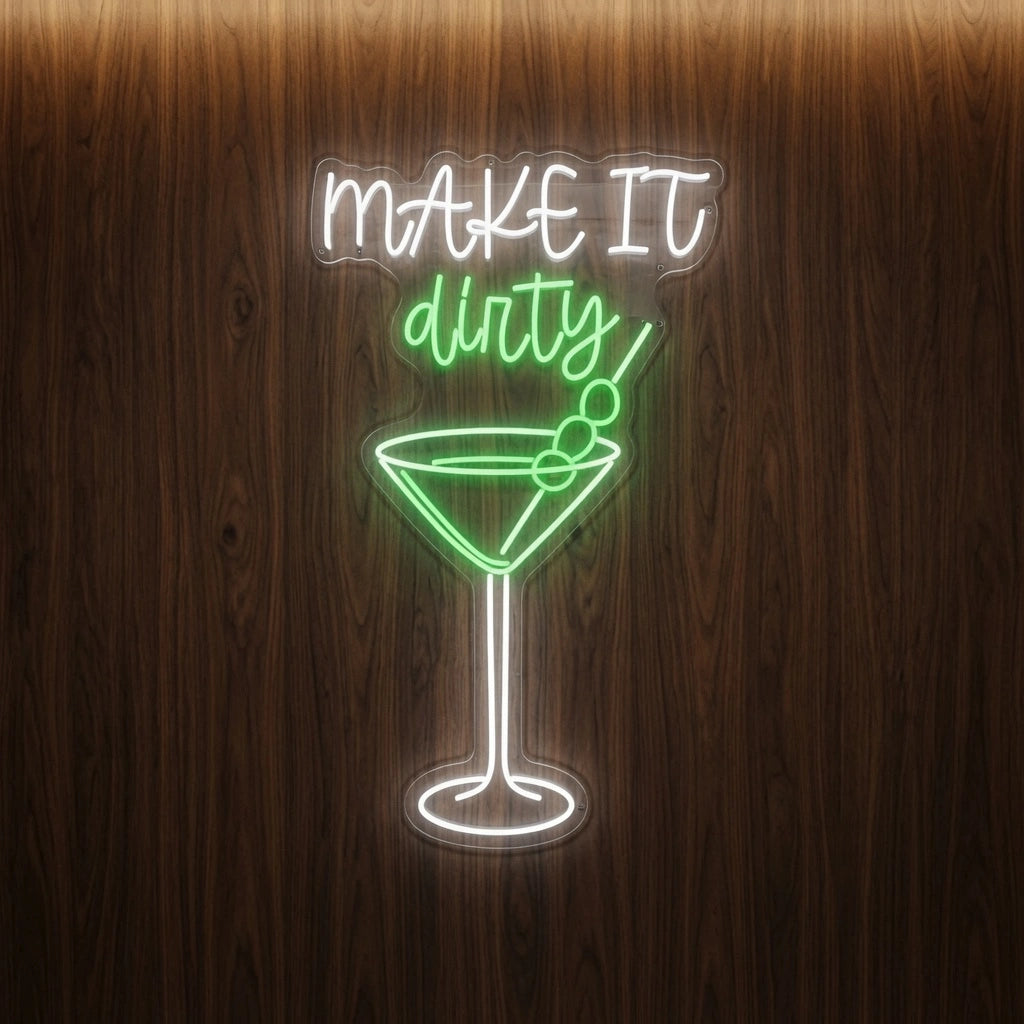 Make It Dirty LED Neon Sign - 01 Original Product Image