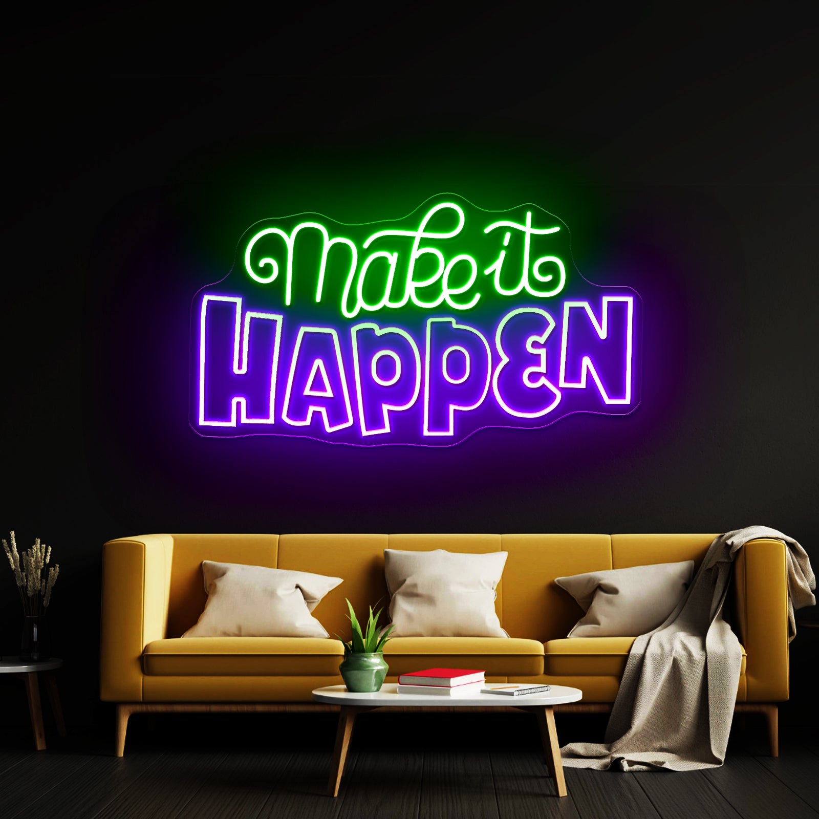 Make It Happen Awesome Noen Signs For Sale