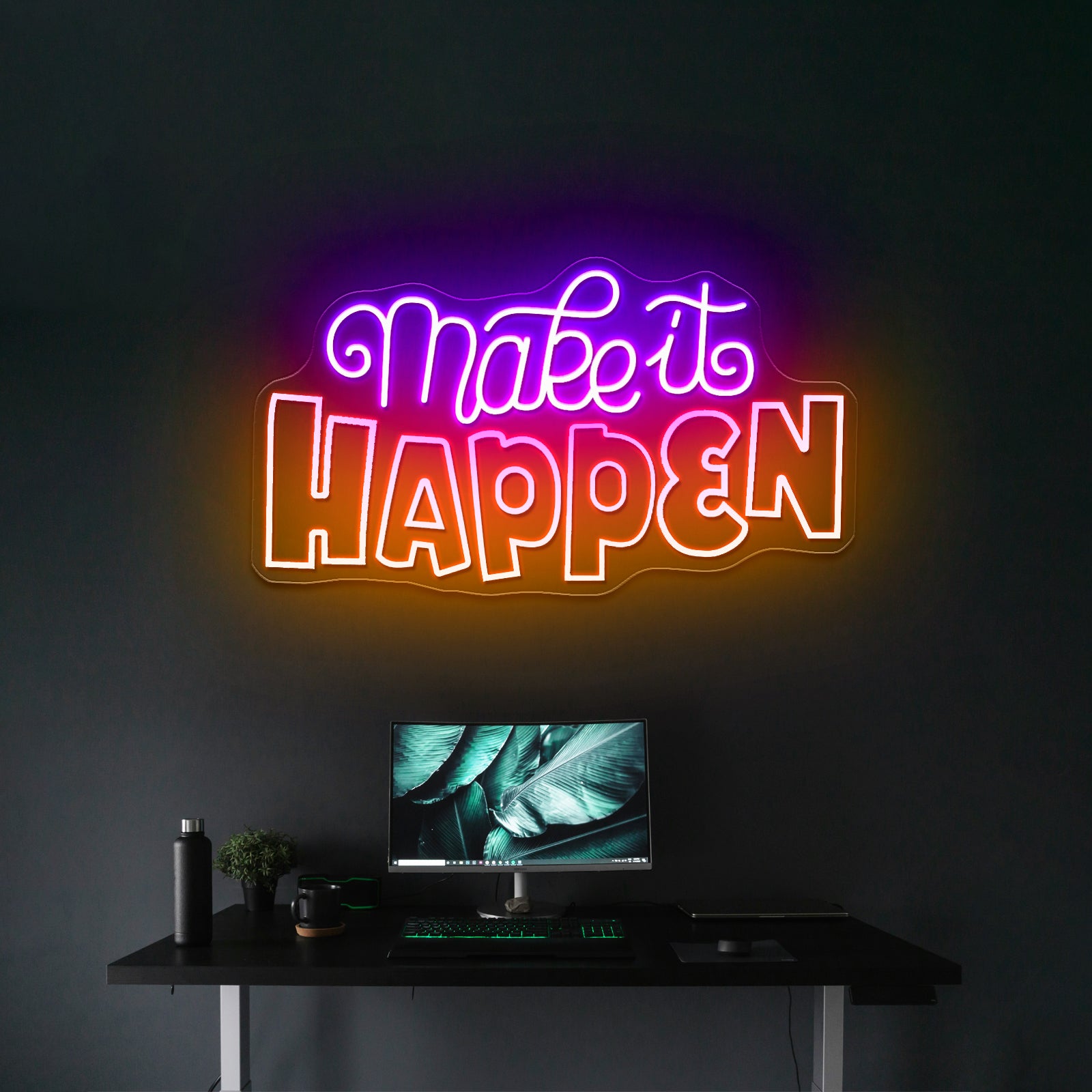 Make It Happen Awesome Noen Signs For Sale