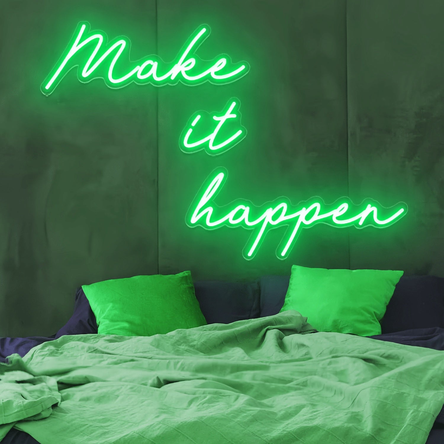Make It Happen Neon Sign Illuminate Your Motivation | Shineneon