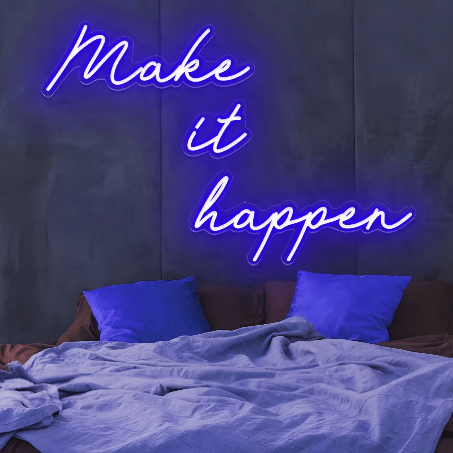Make It Happen Neon Sign Illuminate Your Motivation | Shineneon