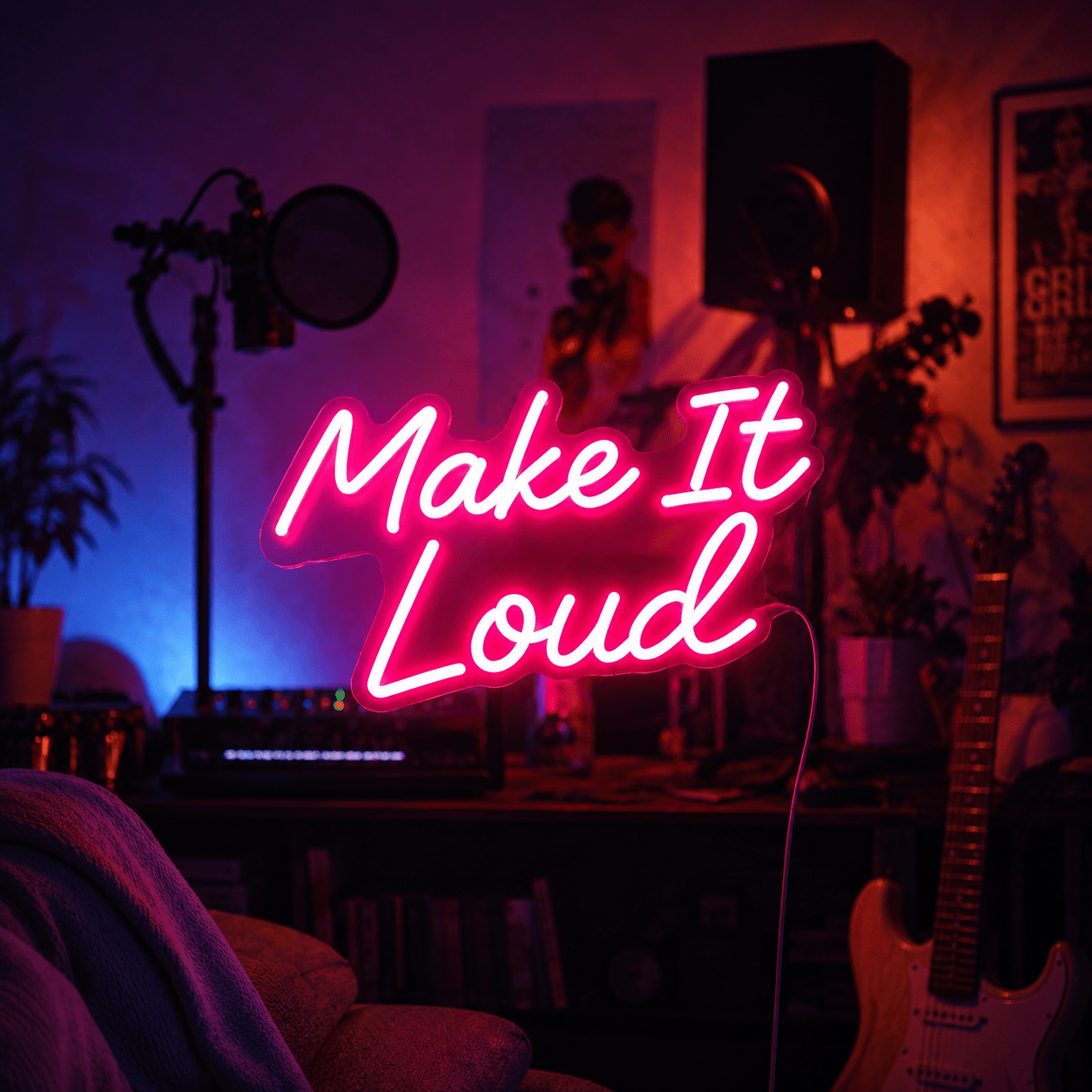 Make It Loud LED Neon Sign - Shineneon