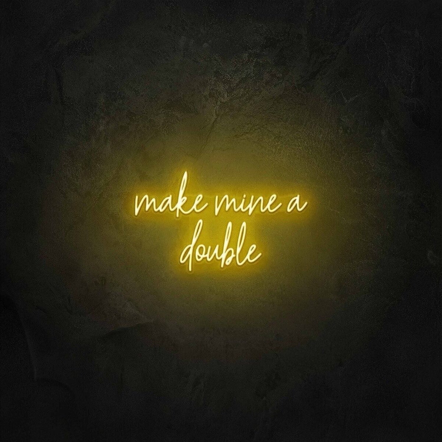 Make Mine A Double Led Neon Sign - Shineneon
