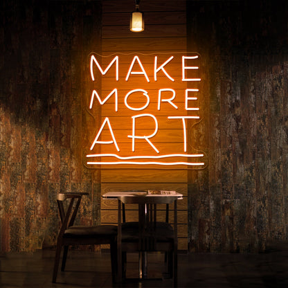 Make More Art Wall Decor Neon Signs - Shineneon