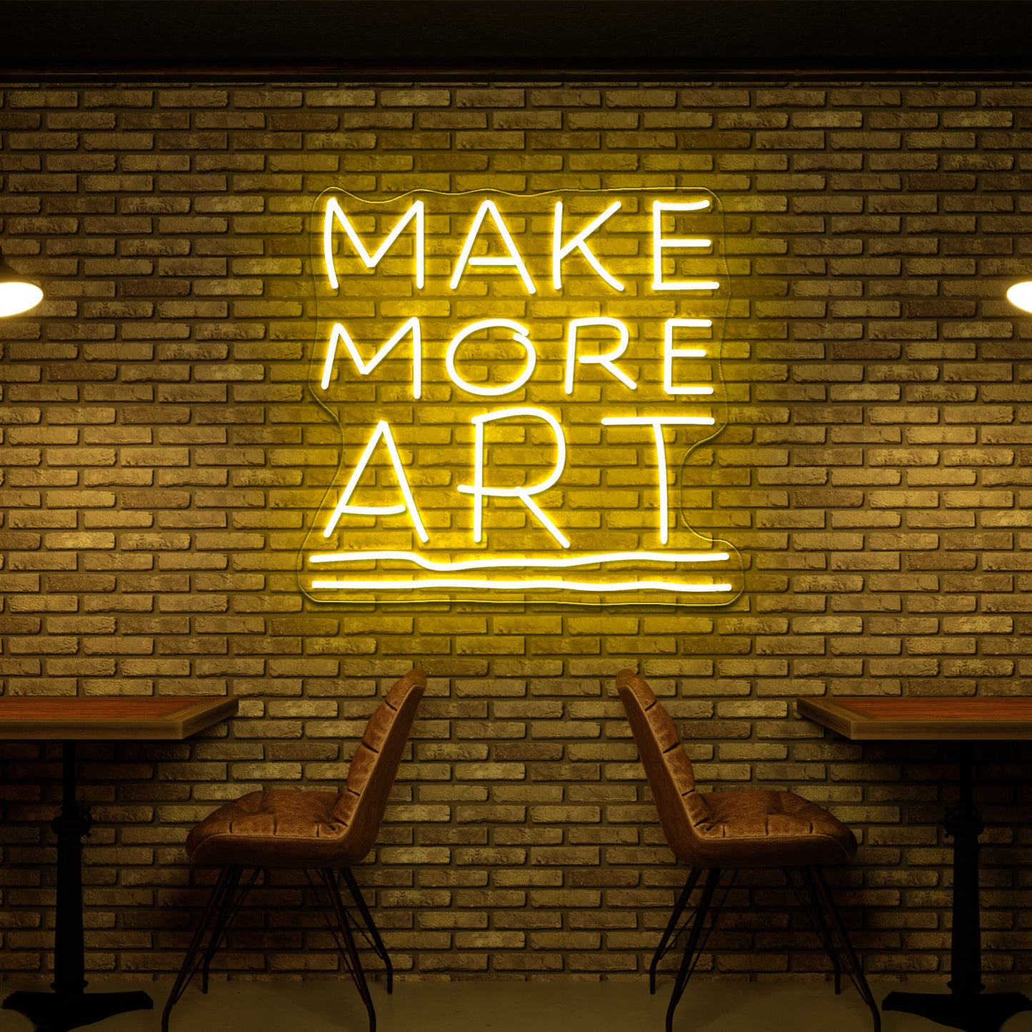 Make More Art Wall Decor Neon Signs