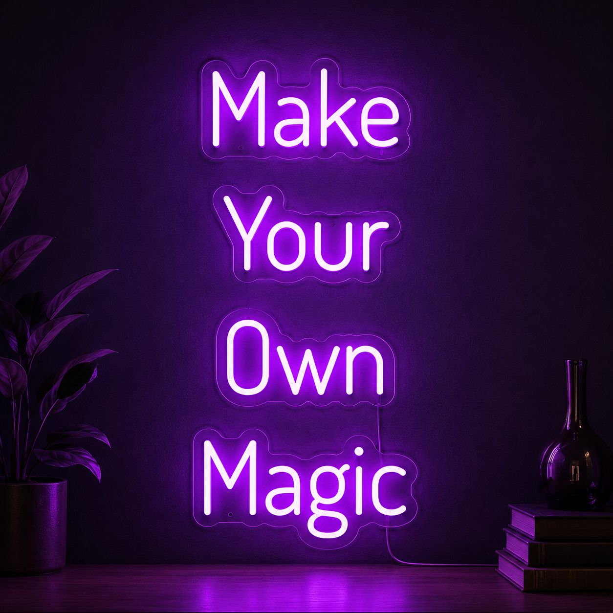 Make Your Own Magic Are Wall Decor LED Neon Sign - 02 High-Converting Product Image