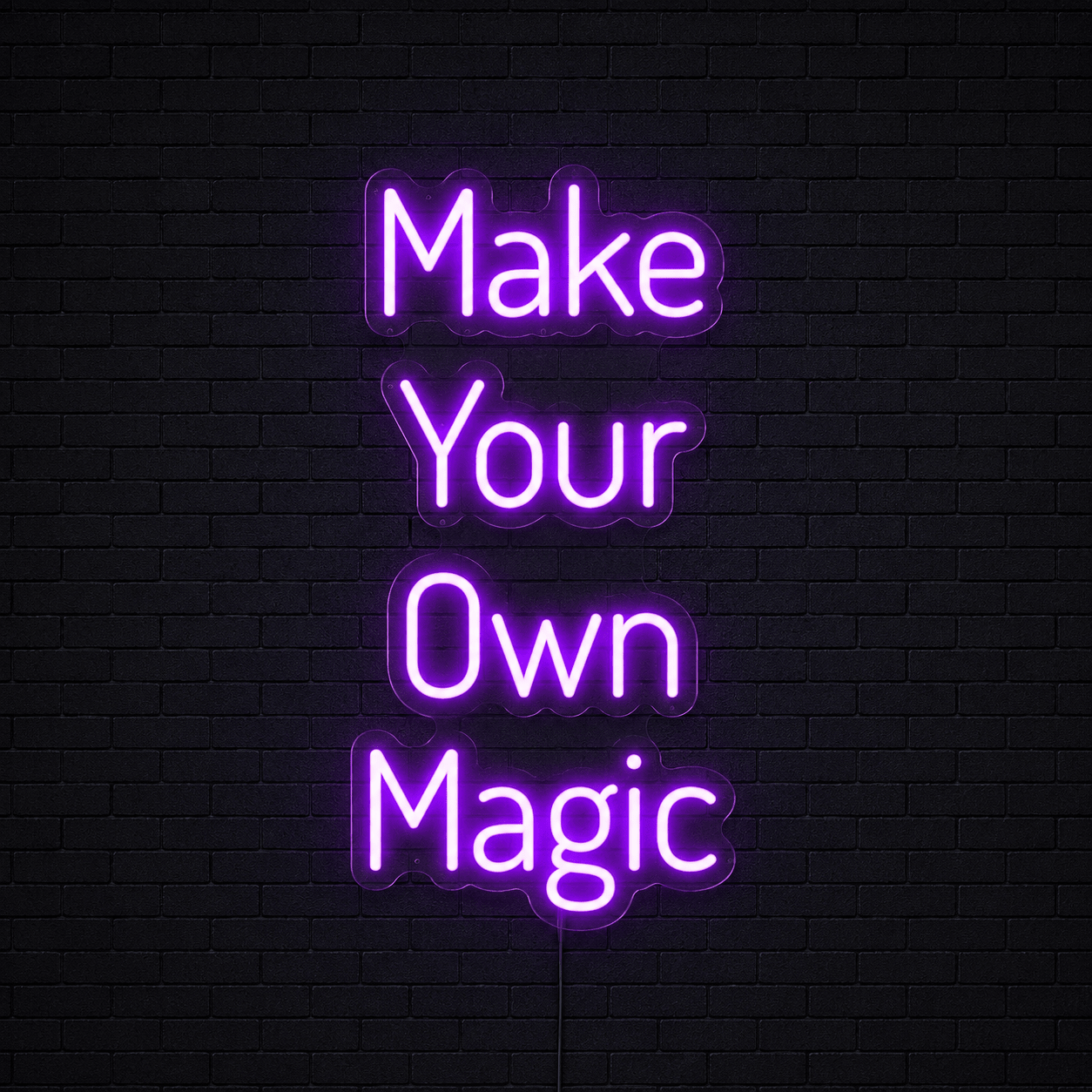 Make Your Own Magic Are Wall Decor LED Neon Sign - Shineneon