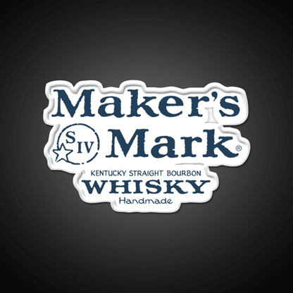 Makers Mark Bourbon Navy Whiskey Drink Bar Led Neon Sign Rgb Color - Shineneon