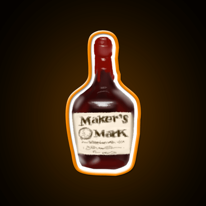 Makers Mark Whiskey Drink Bar Led Neon Sign Rgb Color - Shineneon
