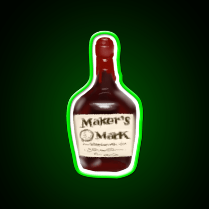 Makers Mark Whiskey Drink Bar Led Neon Sign Rgb Color - Shineneon