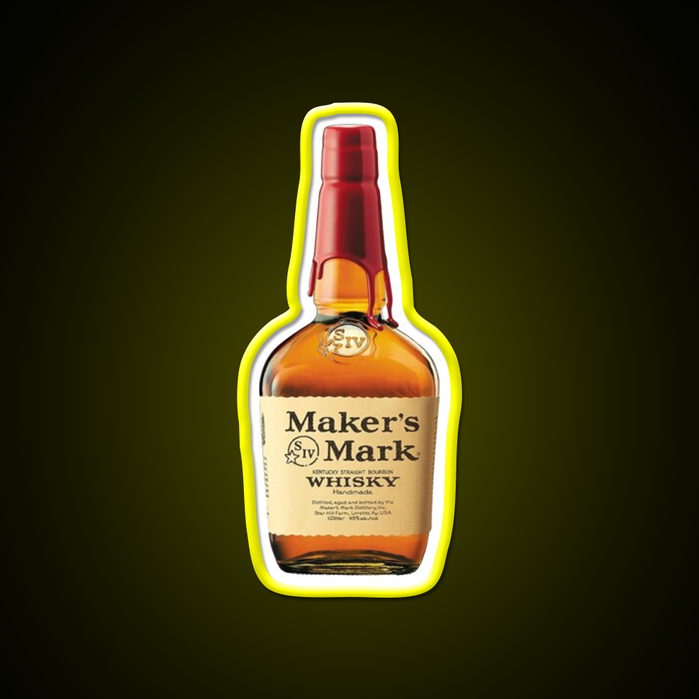 Makers Mark Whisky Beer Bar Decor Led Neon Sign Rgb Color - LED neon sign view 7