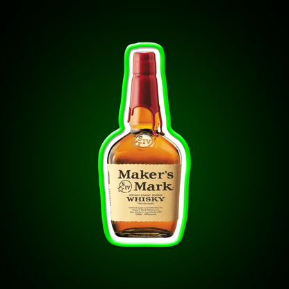 Makers Mark Whisky Drink Bar Led Neon Sign Rgb Color - Shineneon