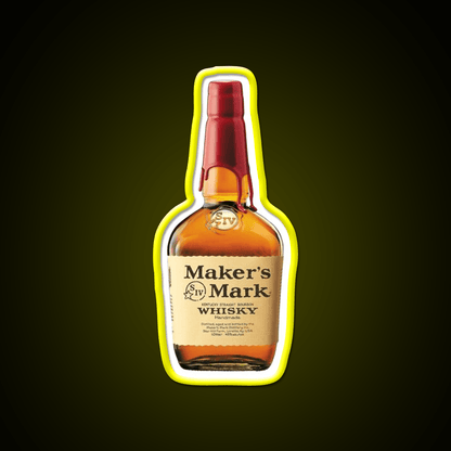 Makers Mark Whisky Drink Bar Led Neon Sign Rgb Color - Shineneon