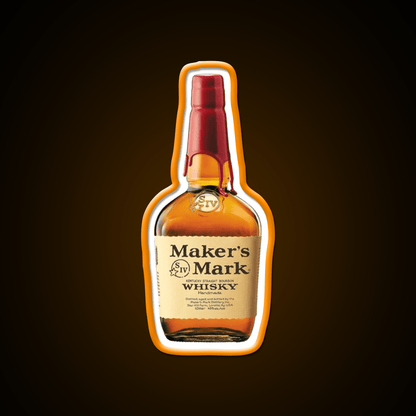 Makers Mark Whisky Drink Bar Led Neon Sign Rgb Color - Shineneon
