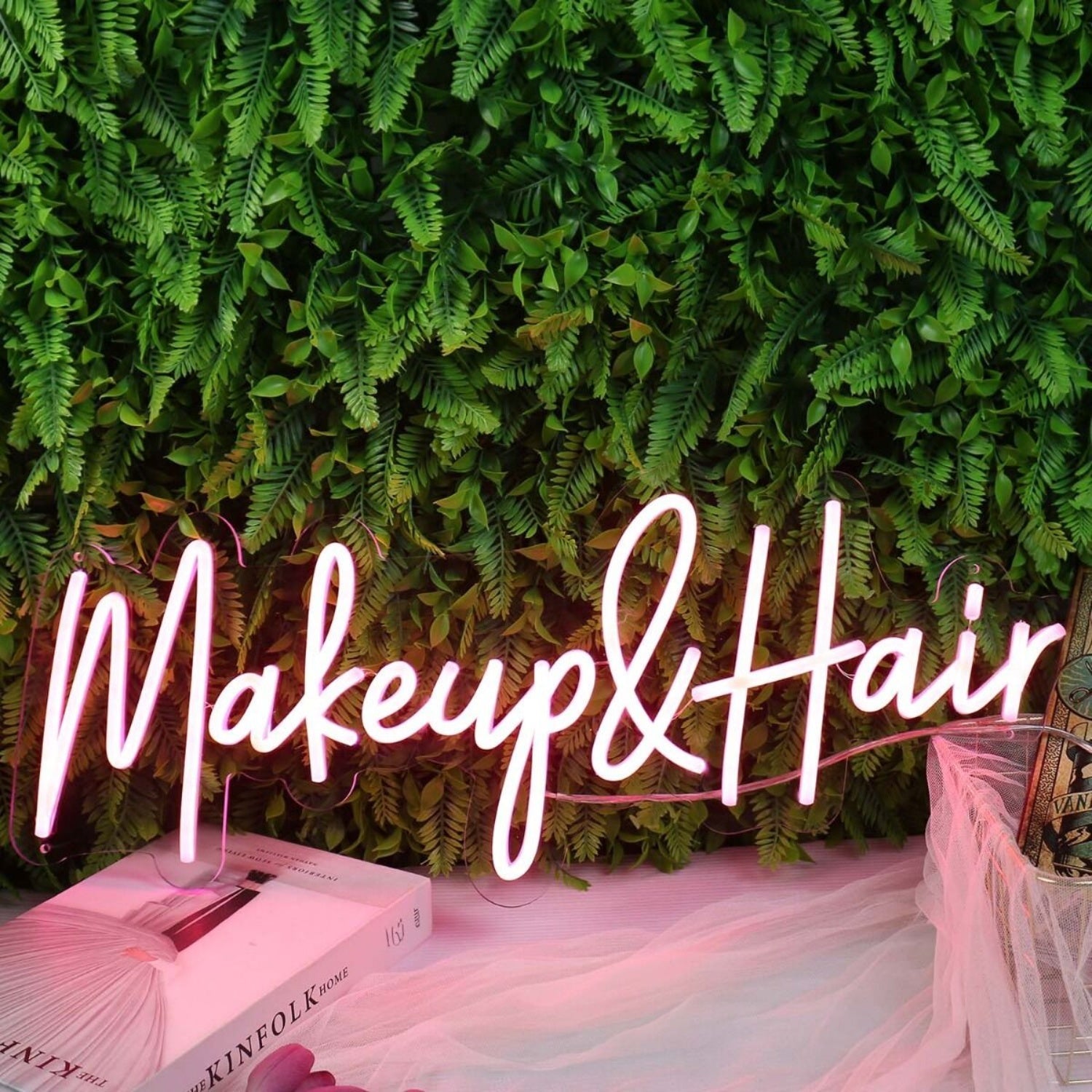 Makeup And Hair Red Led Neon Sign - Shineneon