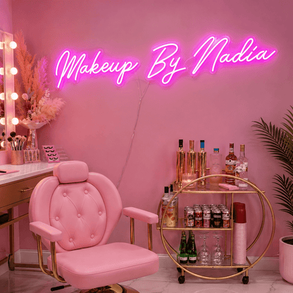 Makeup By Nadia LED Neon Sign Home Wall Art - Shineneon