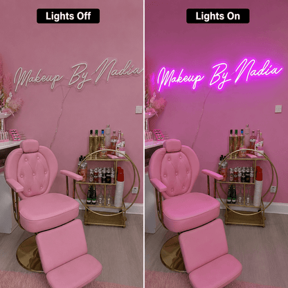 Makeup By Nadia LED Neon Sign Home Wall Art - Shineneon