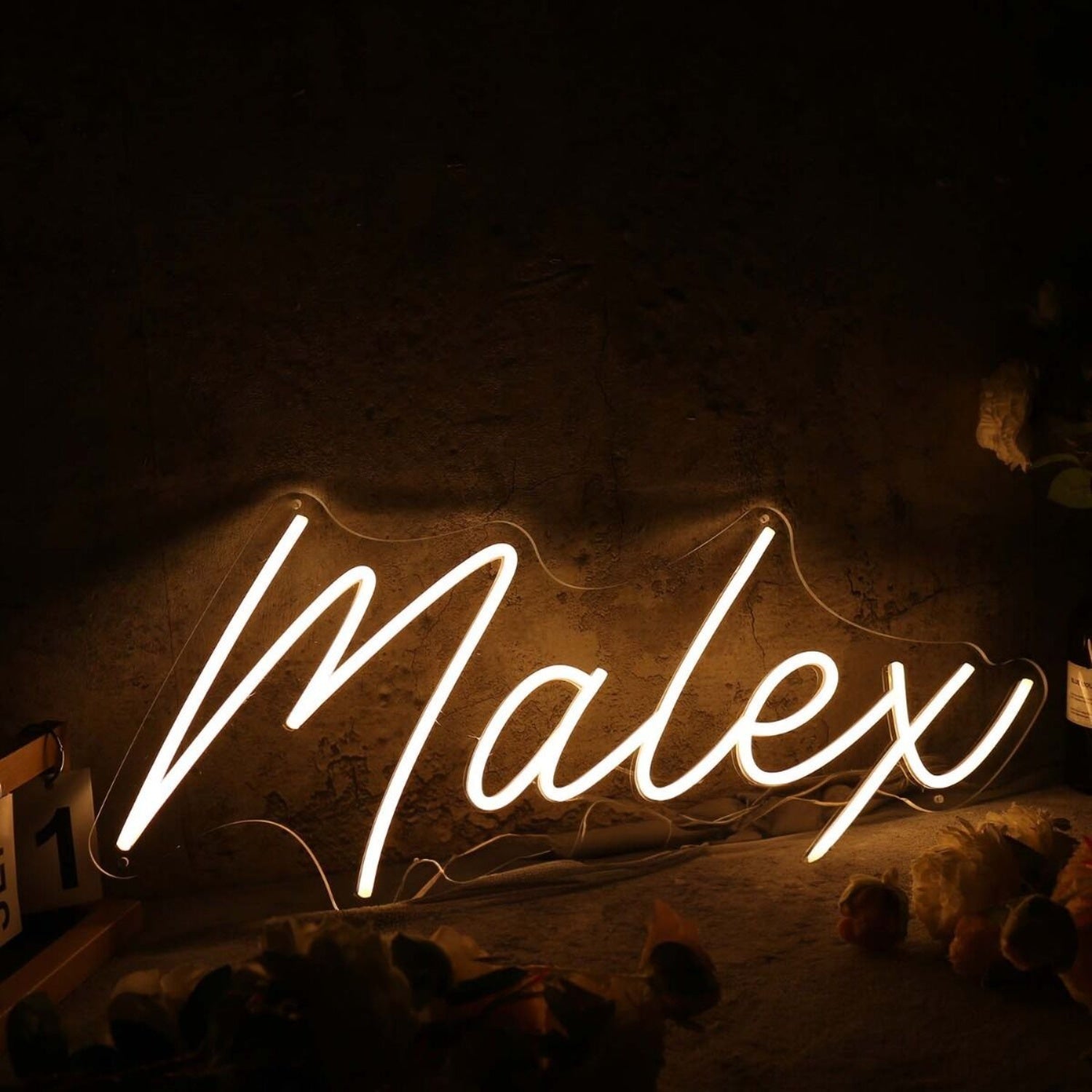 Malex Yellow Led Neon Sign - Shineneon