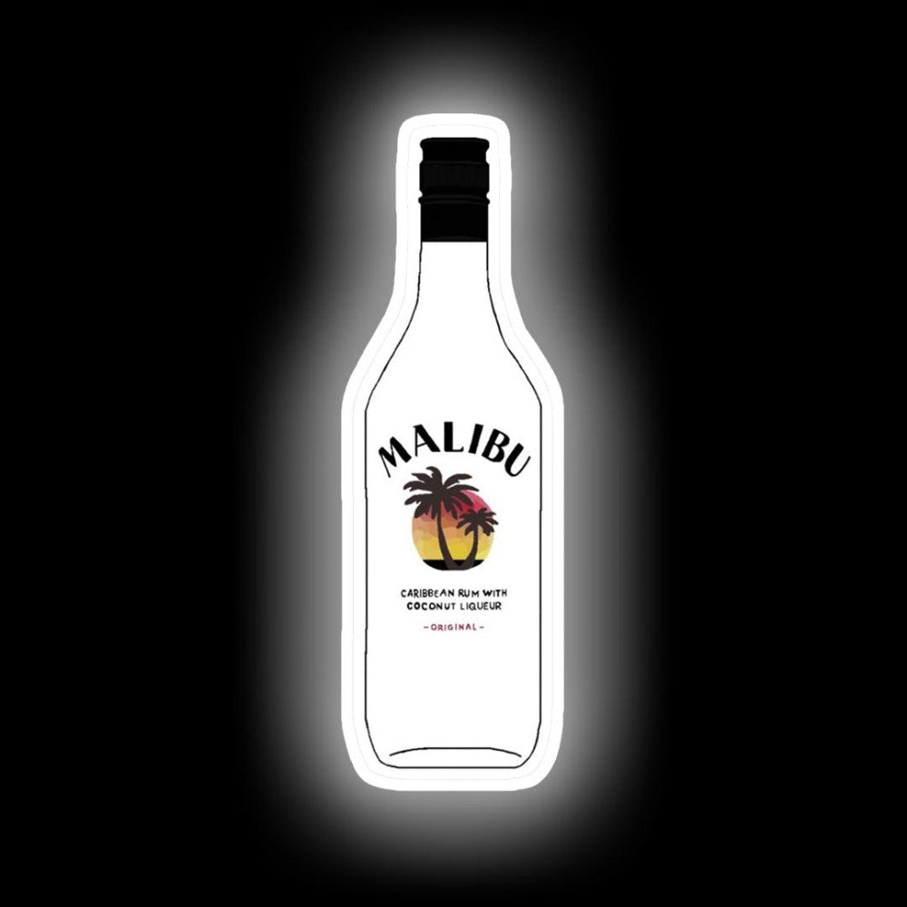Malibu Neon Sign - Custom LED neon sign front view