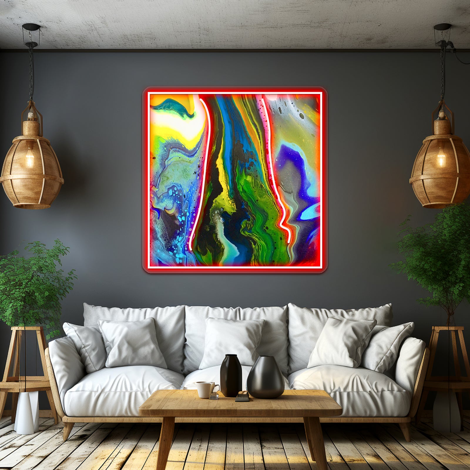 Malice In Wonderland Wall Artwork Neon Signs | Shineneon