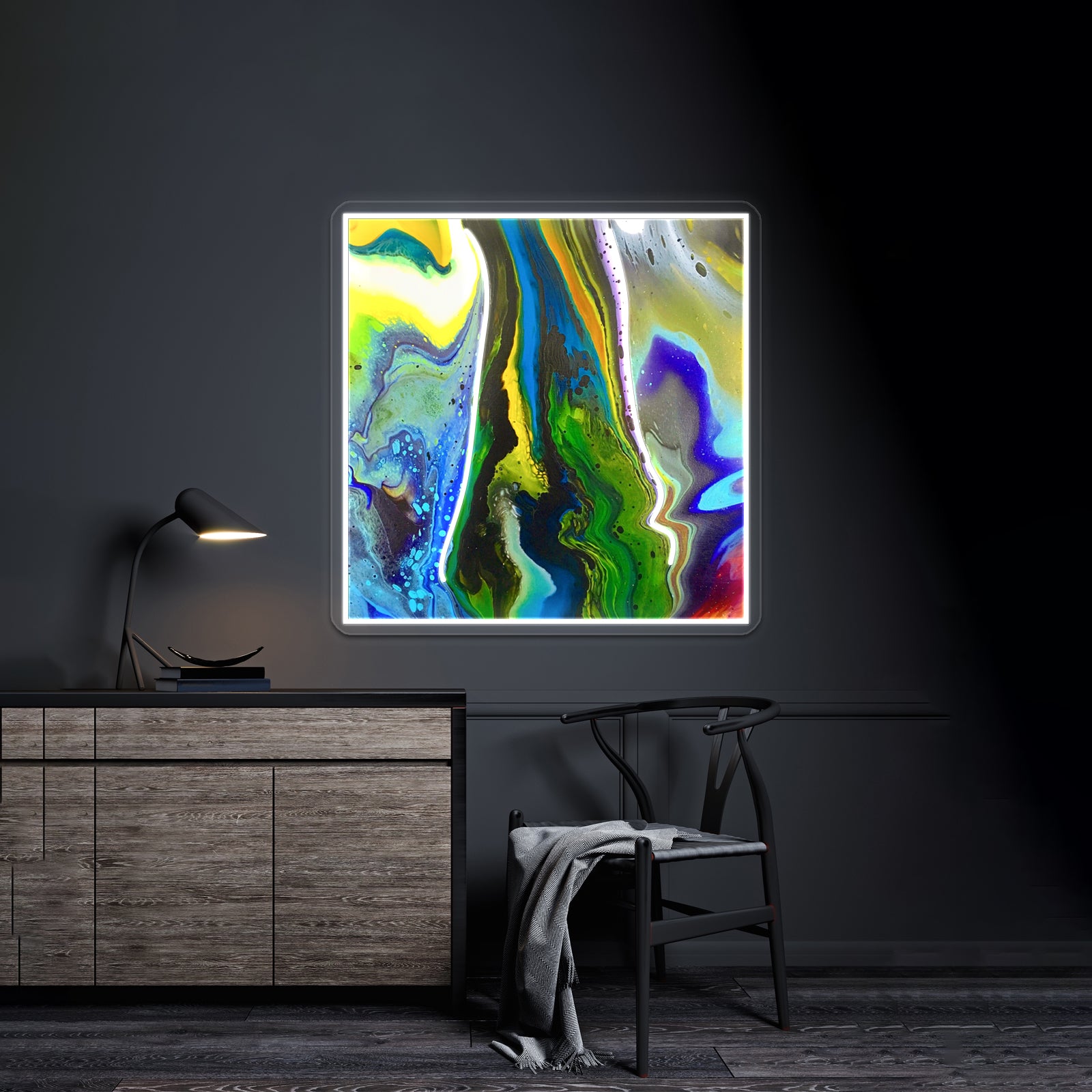 Malice In Wonderland Wall Artwork Neon Signs | Shineneon