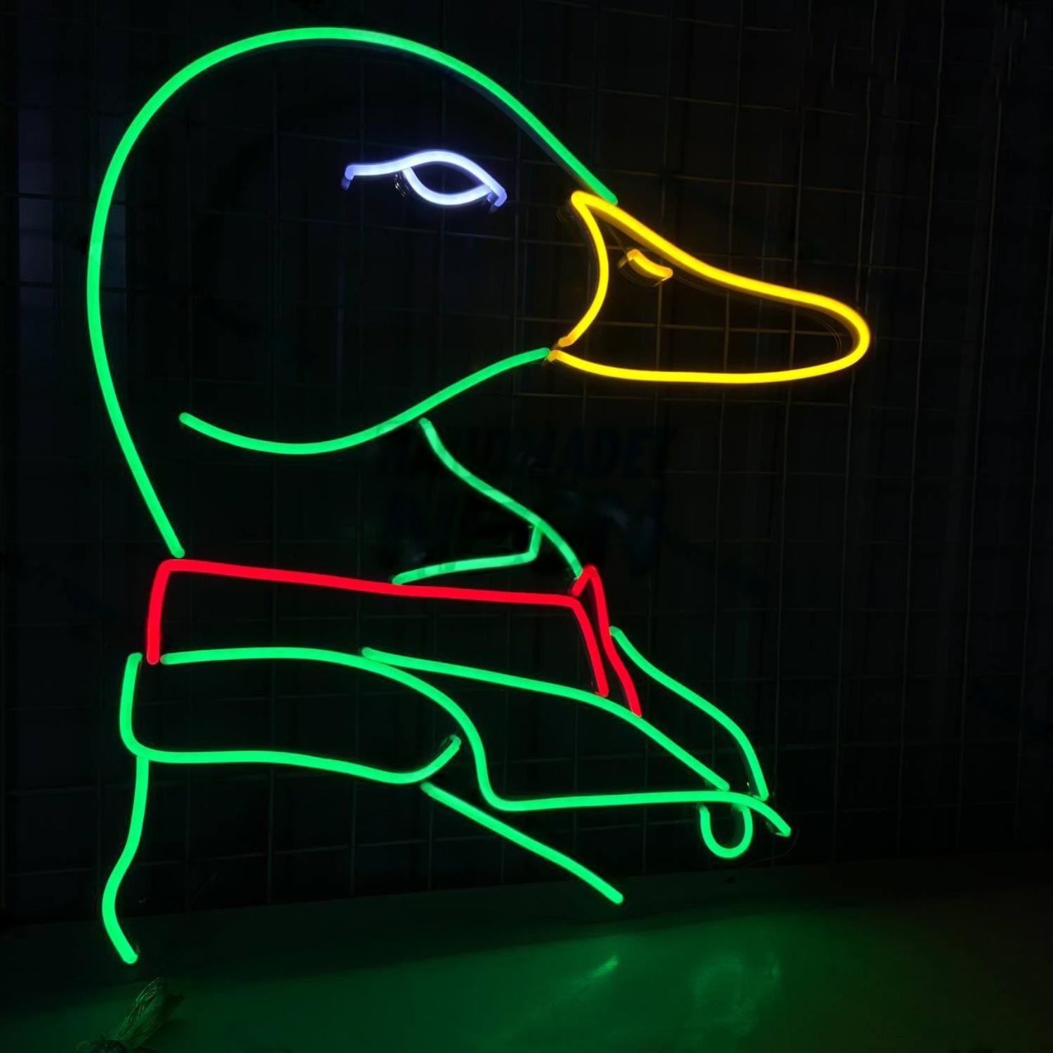 Mallard Duck Gentleman Neon Light | Shineneon