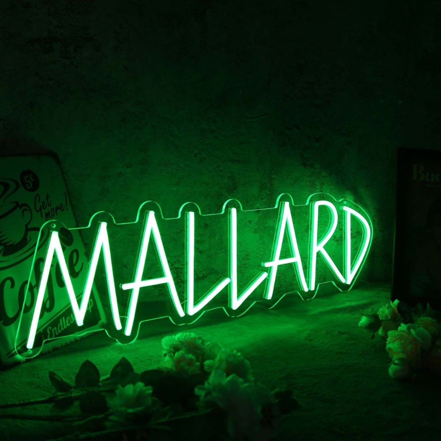 Mallarf Green Led Neon Sign - Shineneon