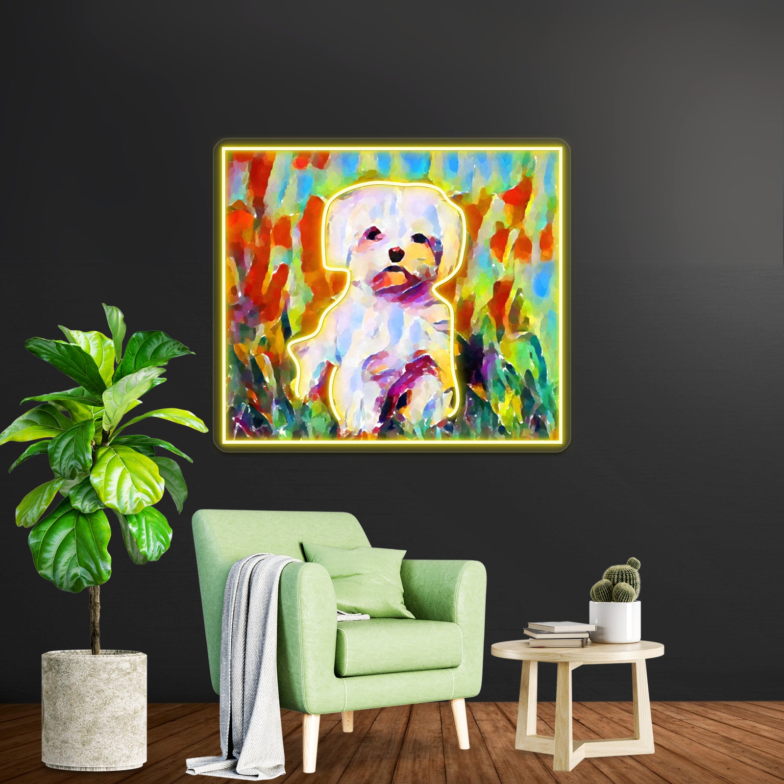 Maltese Wall Artwork Neon Signs | Shineneon