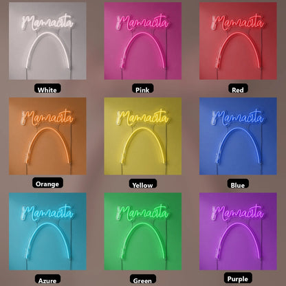 Mamacita LED Neon Sign - 05 Color Grid