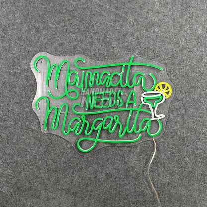 Mamacita Needs A Margarita Led Neon Sign Led Decor | Shineneon