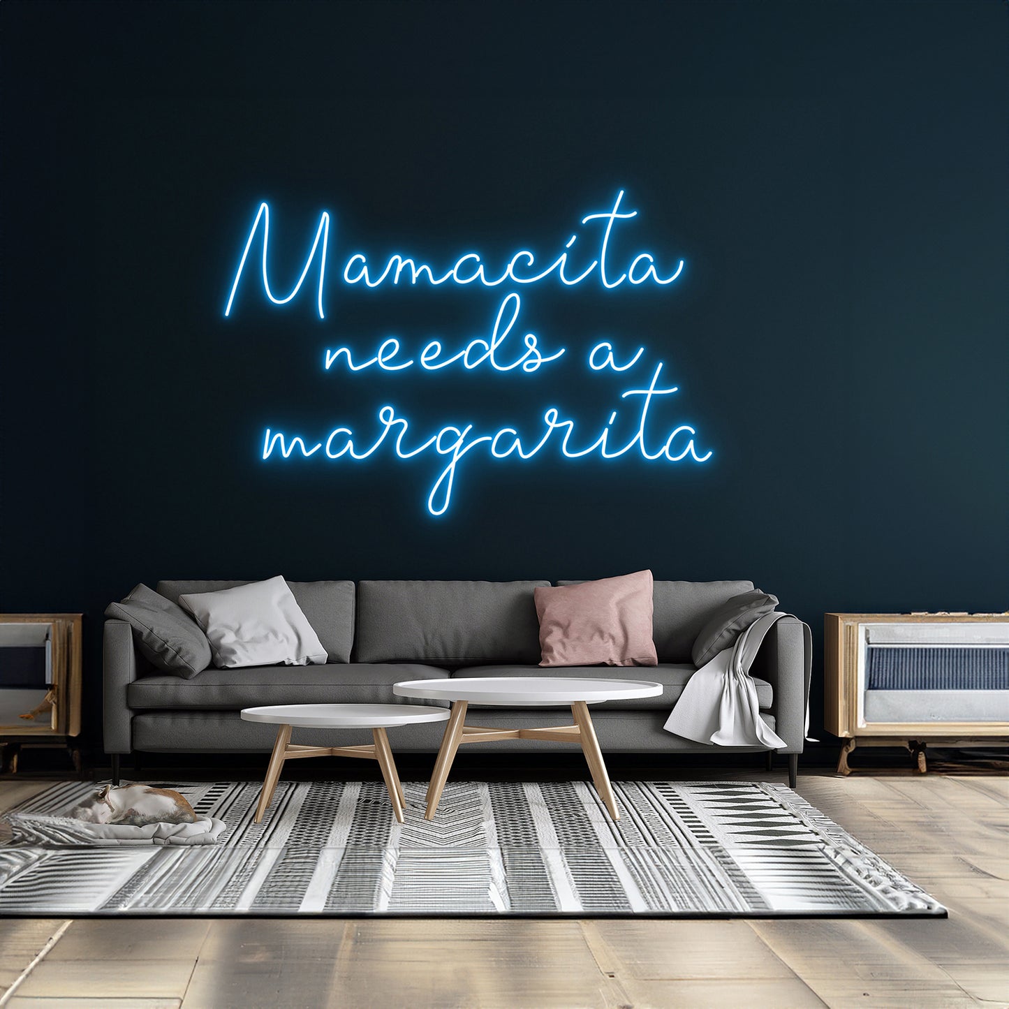 Mamacita Needs A Margarita Neon Sign