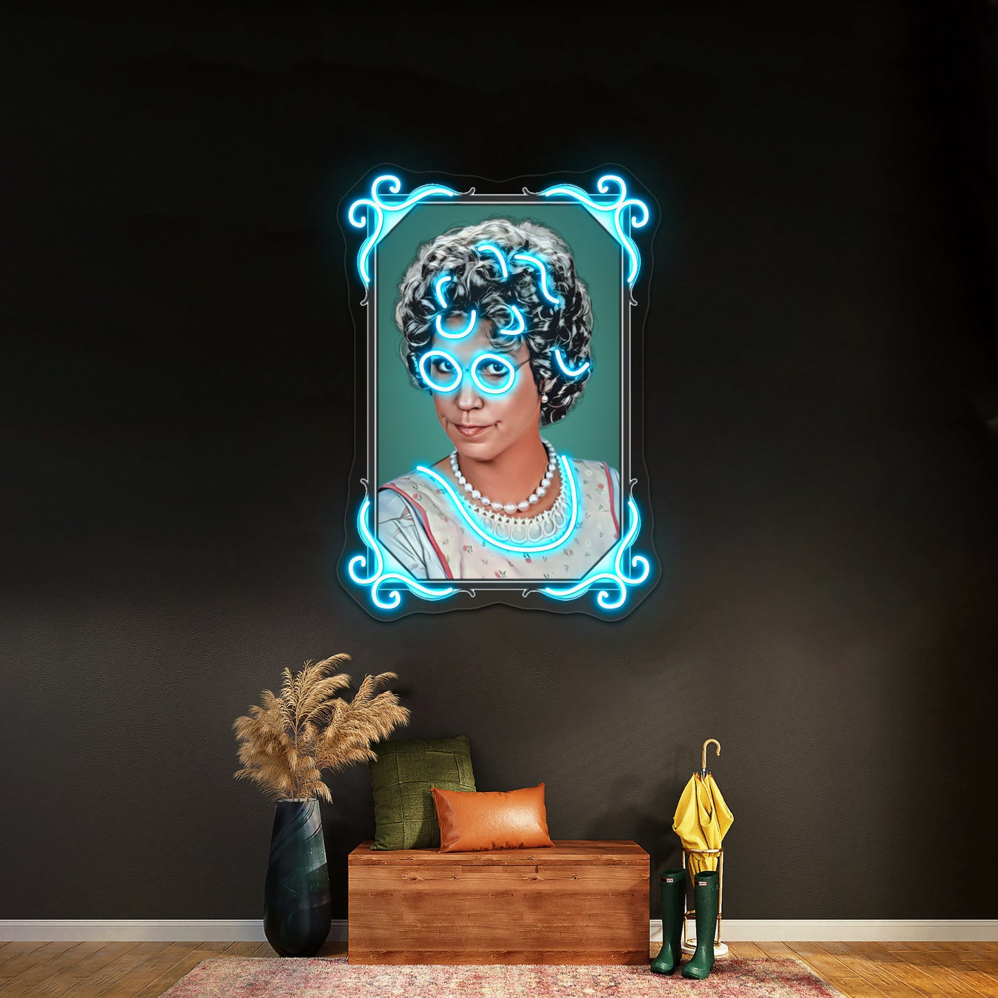 Mamas Family Artwork Led Neon