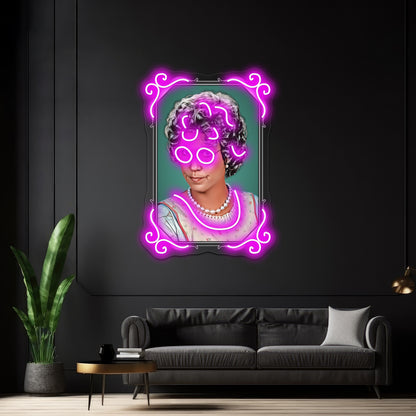 Mamas Family Artwork Led Neon