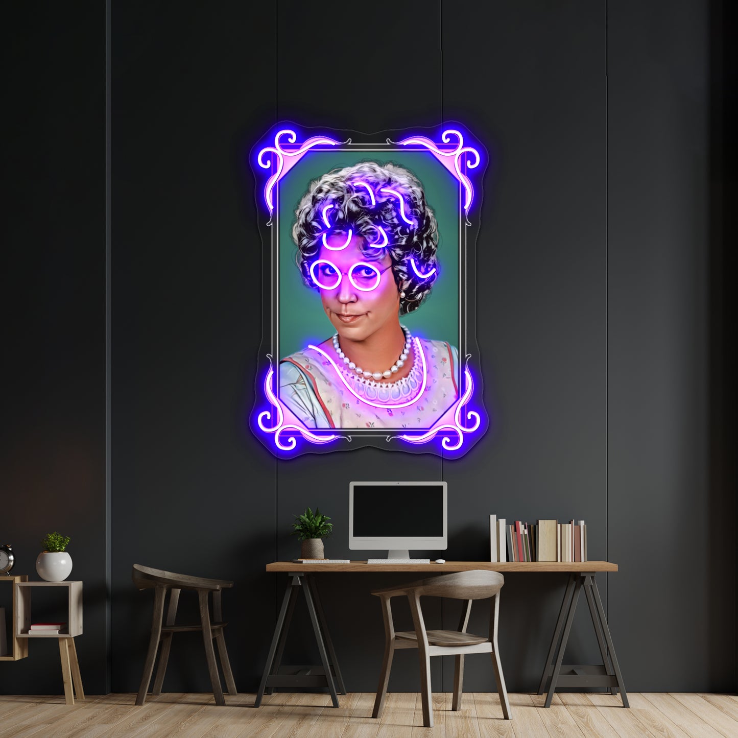 Mamas Family Artwork Led Neon