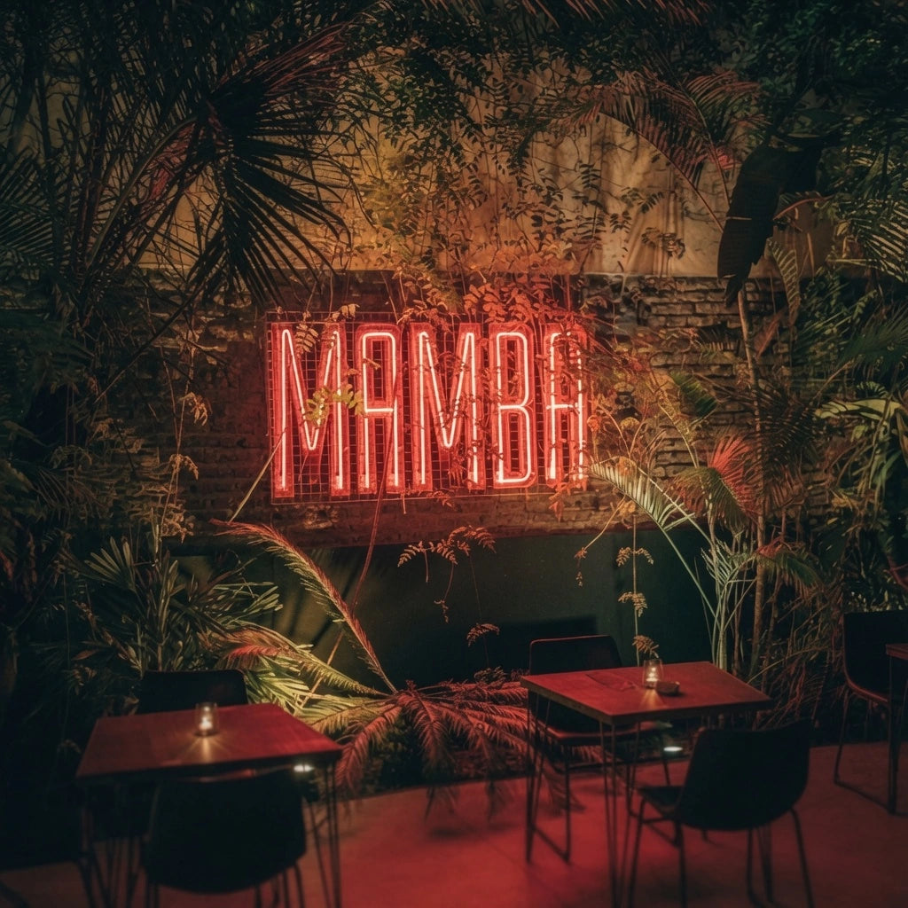 Mamba LED Neon Sign - 01 Original Product Image