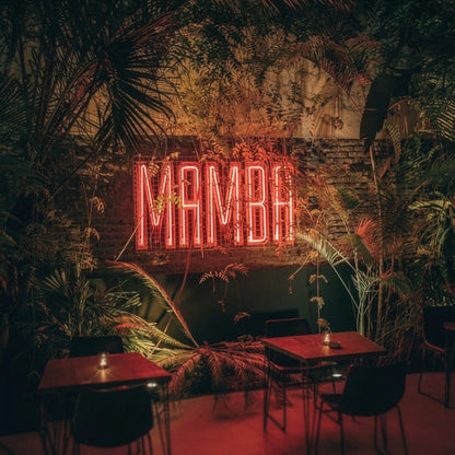 Mamba LED Neon Sign - 01 Original Product Image