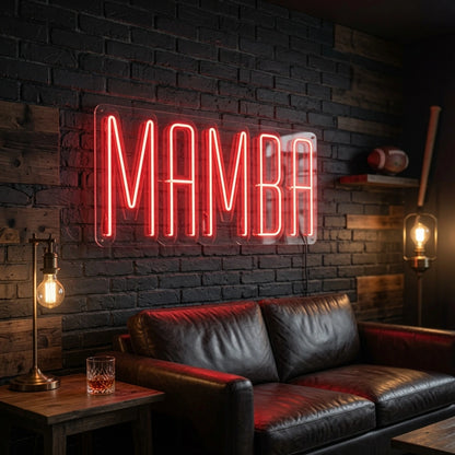 Mamba LED Neon Sign - 02 High-Converting Product Image