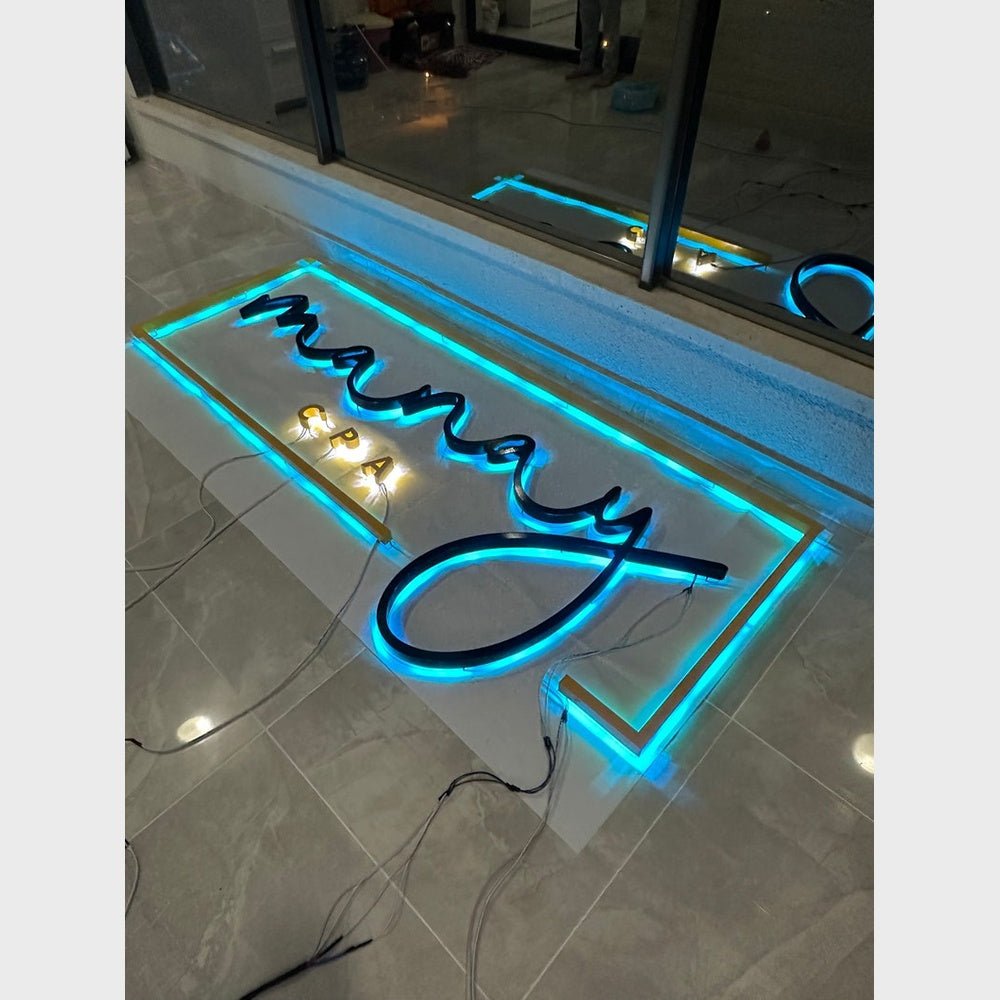 Mamma Cpa 3D Backlit Channel Letters Led Light Sign - Shineneon