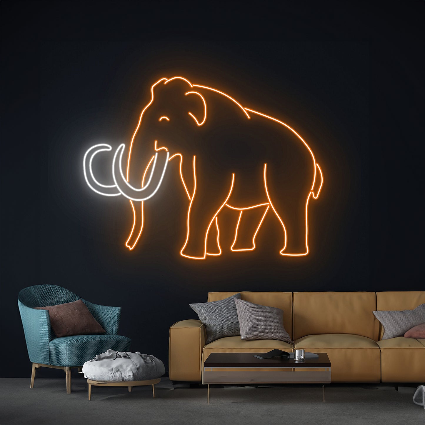 Mammoth Neon Sign