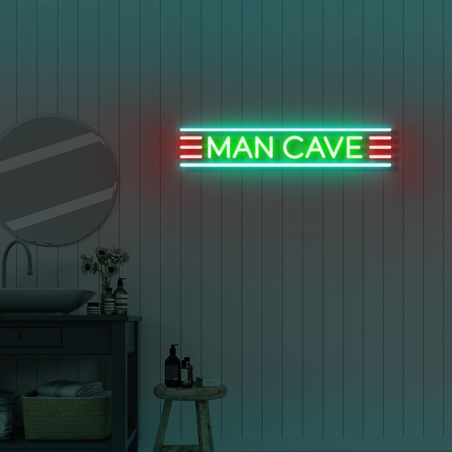 Man Cave 2 Led Illuminated Sign | Shineneon
