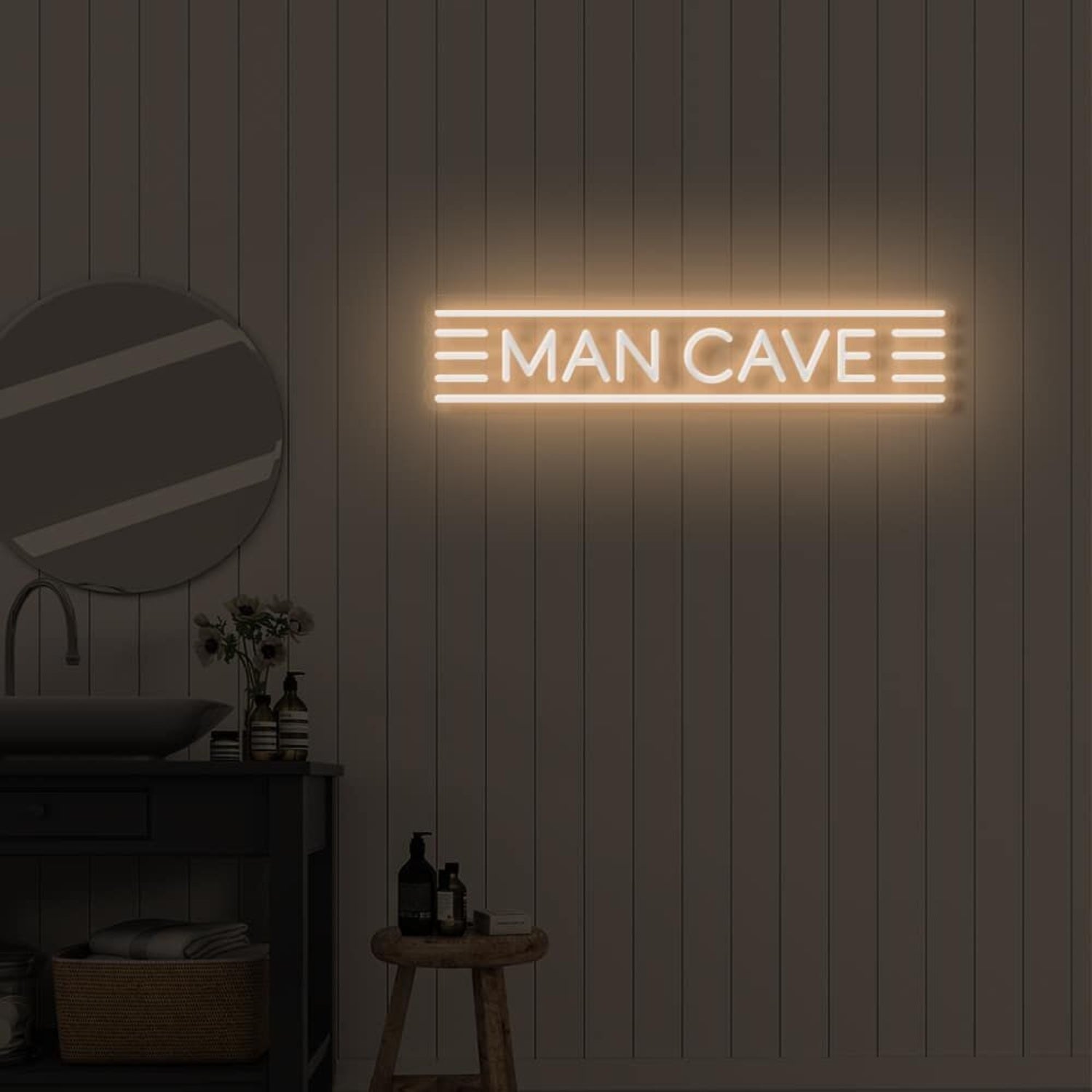 Man Cave 2 Led Illuminated Sign | Shineneon