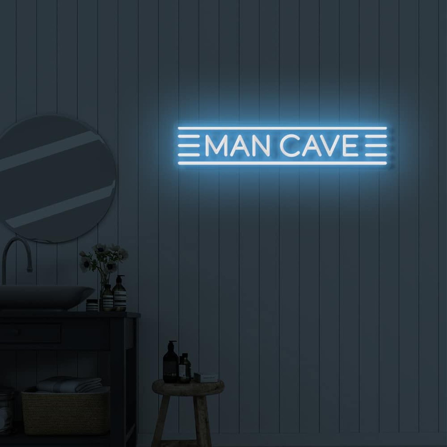 Man Cave 2 Led Illuminated Sign | Shineneon